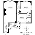 61 west 9 3c floor plan
